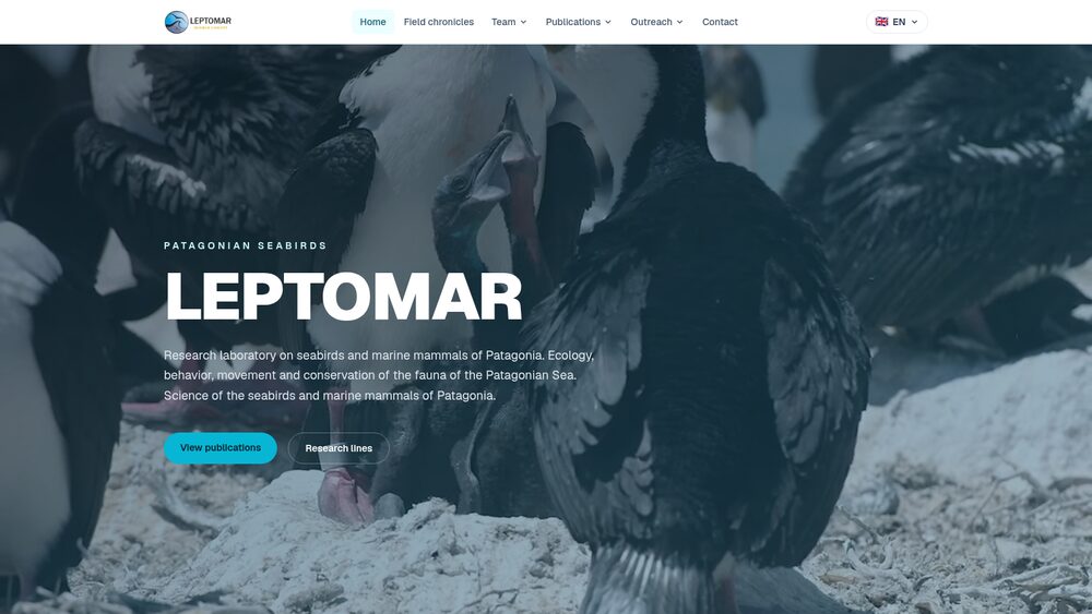 Leptomar: aves y mamíferos marinos